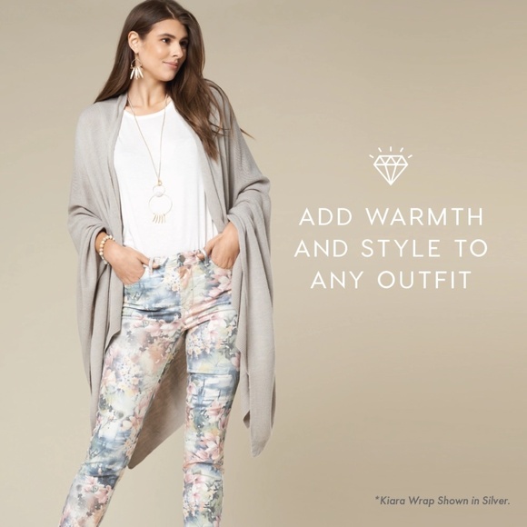 Kiara Light Weight Wrap - Picture 4 of 5